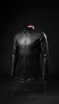 Powerwetlook Hemd mit Knopfleiste